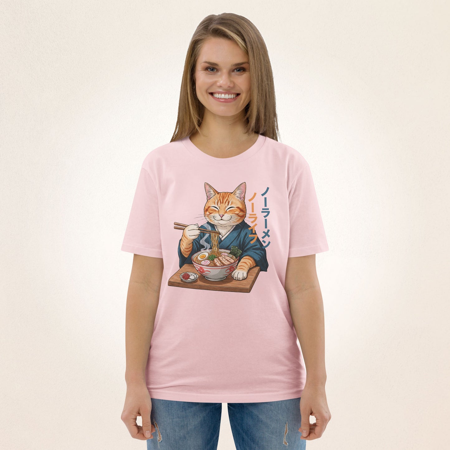 ノーラーメンノーライフ No Ramen, No Life | organic cotton t-shirt - Gorma & Friends